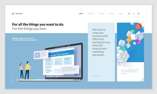 網(wǎng)站和移動網(wǎng)站開發(fā)網(wǎng)頁設(shè)計的矢量插圖概念.易于編輯和自定義照片